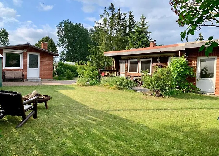 Chill & Grill I Whirlpool I Kamin I Steg I Boot بيت للعطل Blankensee (Mecklenburg-Vorpommern)